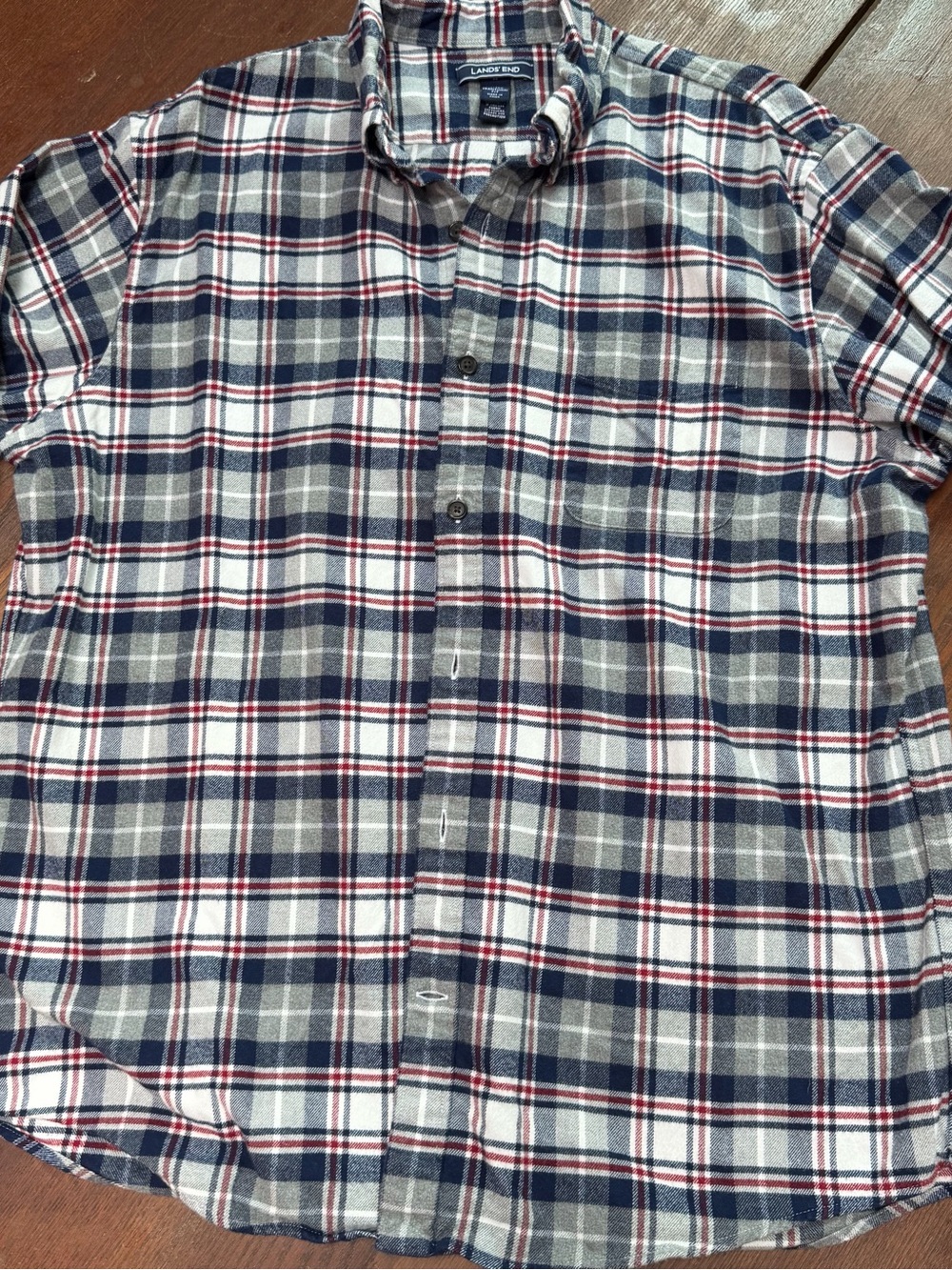 Lands' End Flannel!